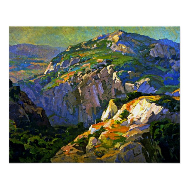 Pôster Bischoff - Canyon Green, belas artes, (Frente)