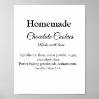 Biscoitos de chocolate feitos em casa com amor adi