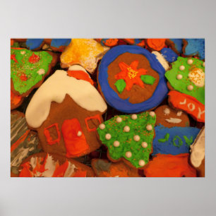Poster Biscoitos de Gengibre Glasados