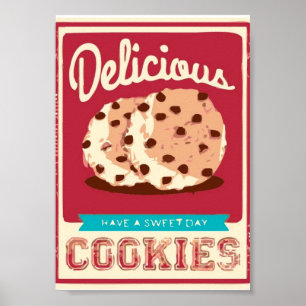 Pôster Biscoitos deliciosos