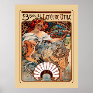 Poster Biscoitos Leféure-Utile