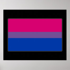 Poster Bisexual Pride Flag