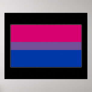 Poster Bisexual Pride Flag