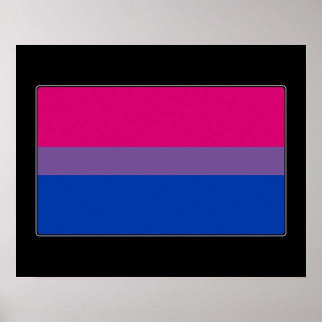 Poster Bisexual Pride Flag (Frente)