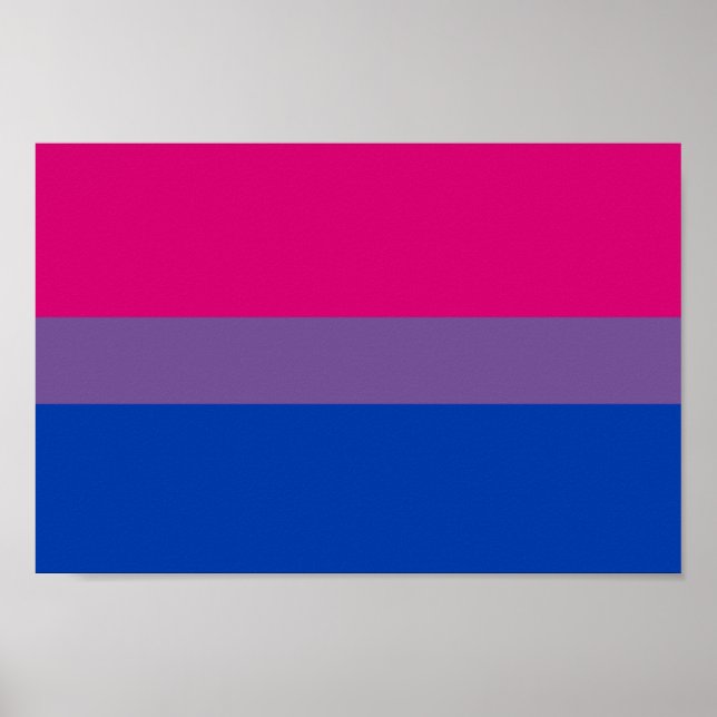 Poster Bisexual Pride Flag (Frente)