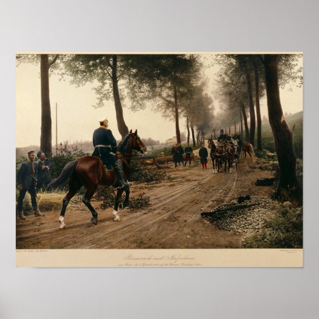 Poster Bismarck e Napoleão (Frente)