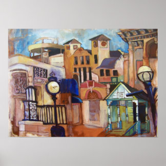 Poster Bismarck Landmarks #1