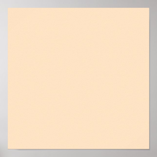 Poster Bisque (cor sólida) (Frente)