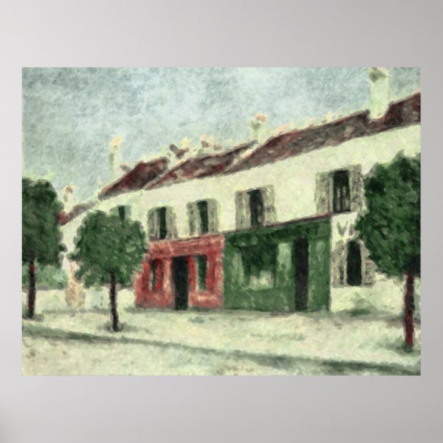 Poster Bistrot dans la banlieue (Frente)