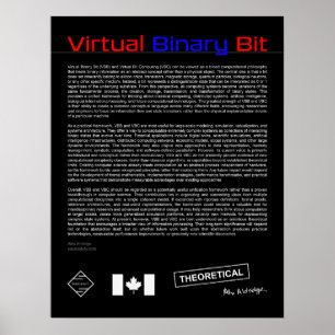 Poster Bit Binário Virtual