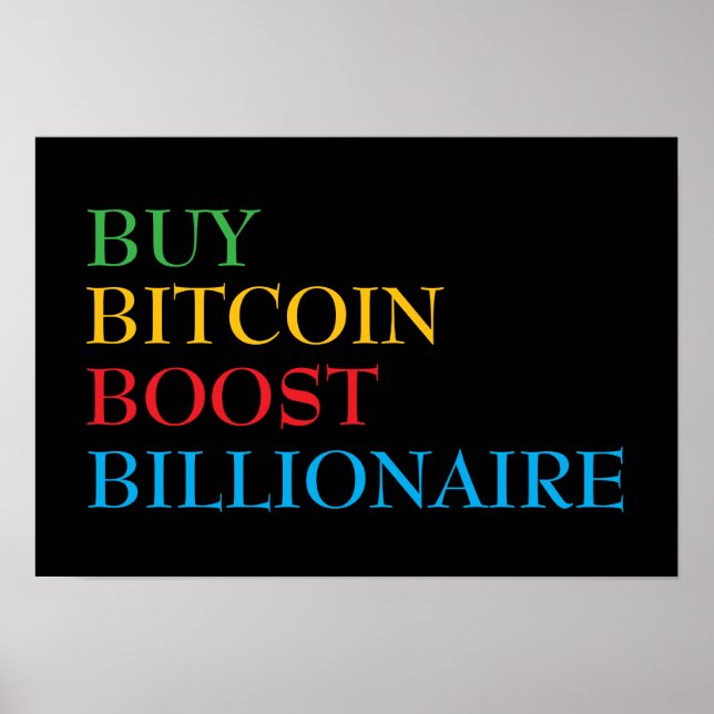 Poster Bitmoney Crypto (Frente)