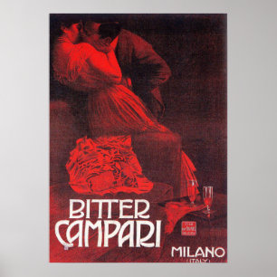 POSTER BITTER CAMPARI