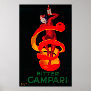 Poster Bitter Campari Vintage PosterEurope