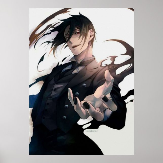 Poster Black Butler Sebastian (Frente)