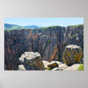 Poster Black Canyon do Gunnison View, Colorado