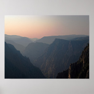 Poster Black Canyon Sunrise