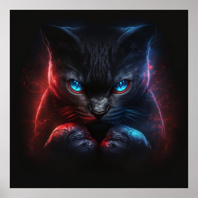 Poster Black Cat (Frente)