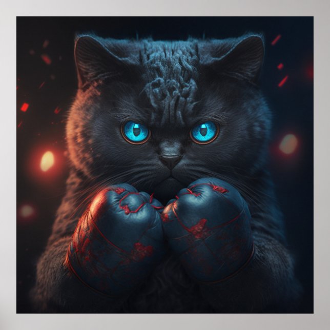 Poster Black Cat (Frente)