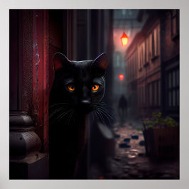 Poster Black Cat