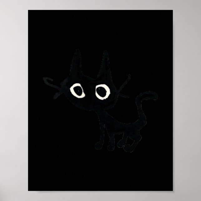 Poster Black Cat  (Frente)