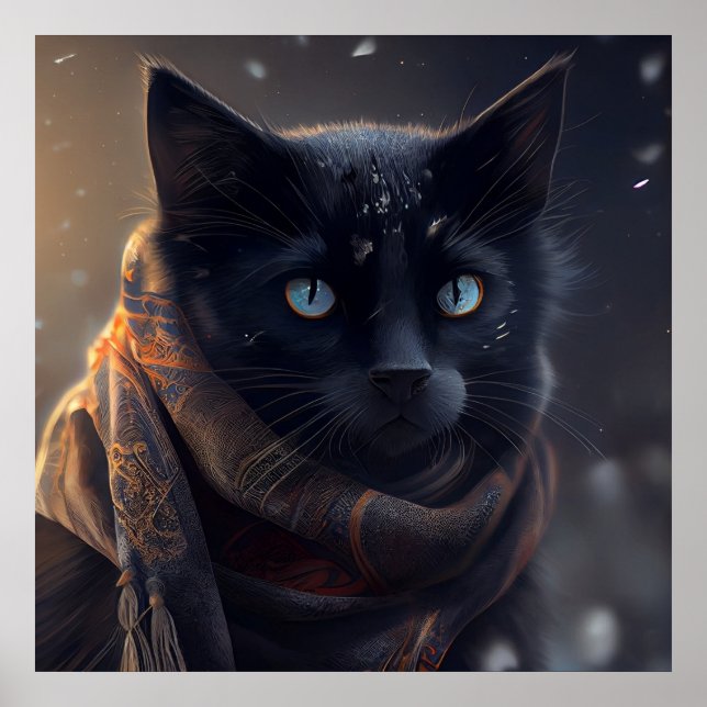 Poster Black Cat (Frente)