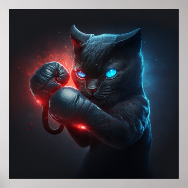 Poster Black Cat (Frente)