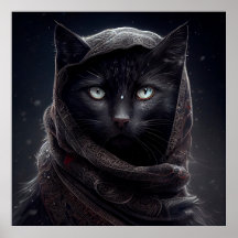 Poster Black Cat