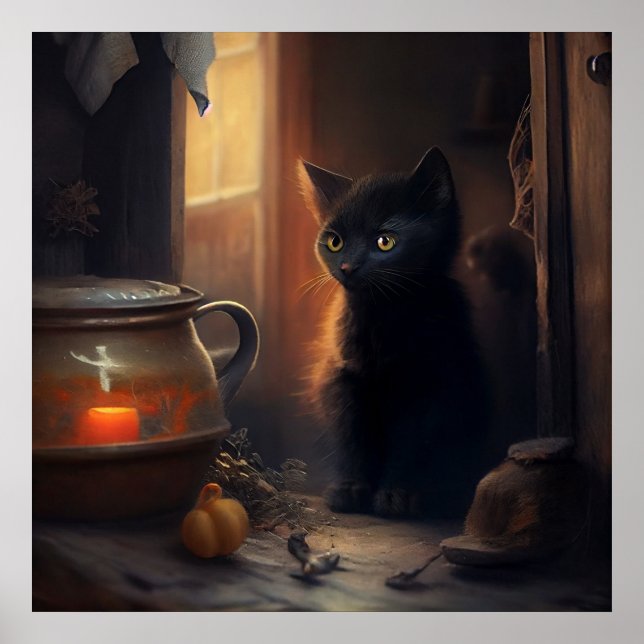 Poster Black Cat (Frente)