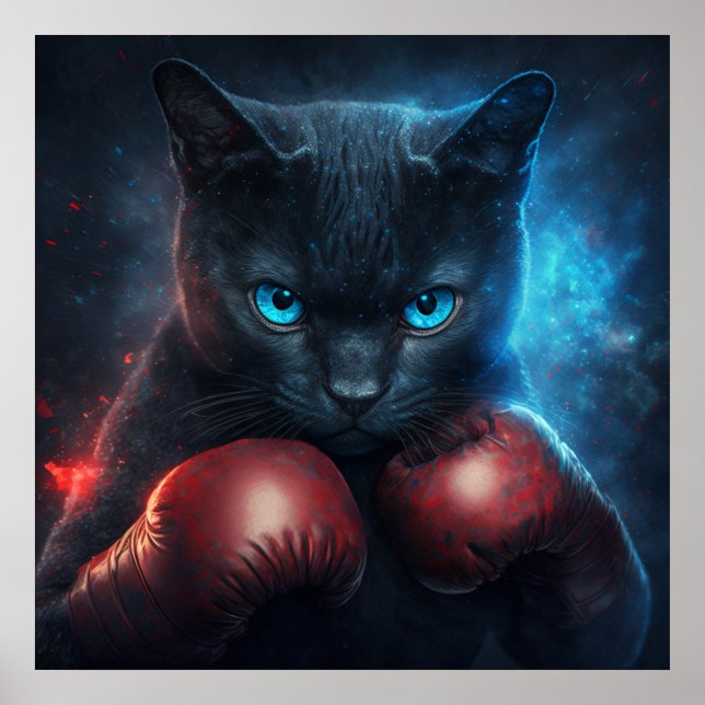 Poster Black Cat (Frente)