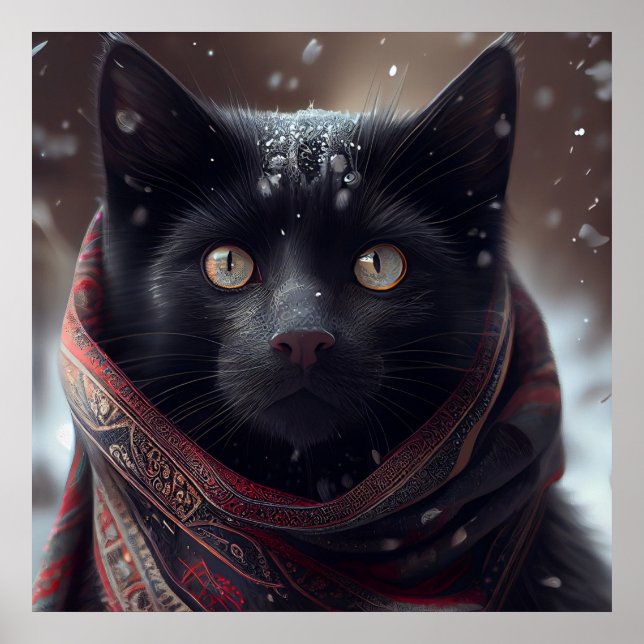 Poster Black Cat (Frente)