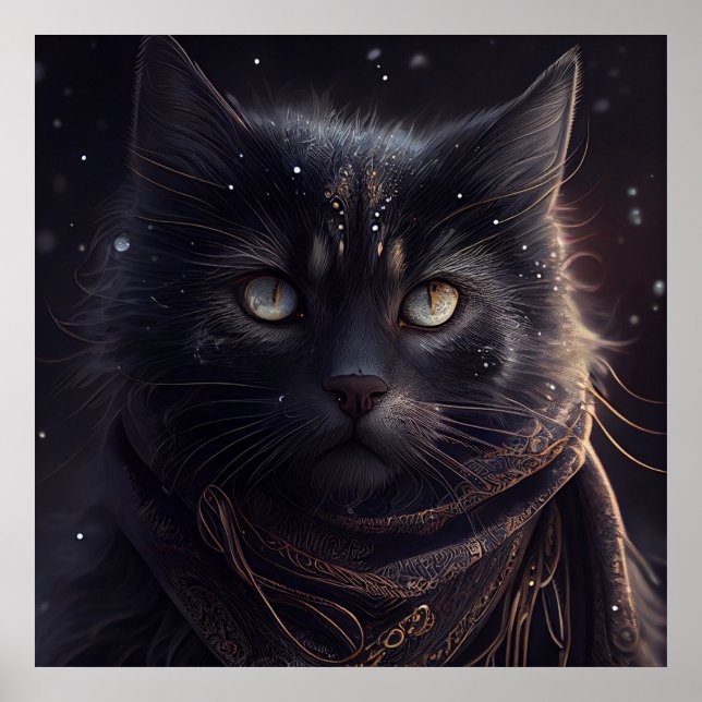 Poster Black Cat (Frente)