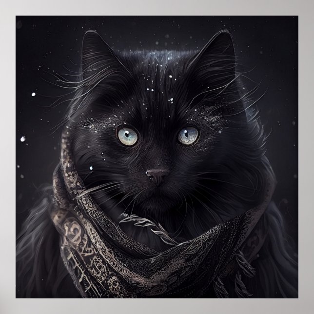 Poster Black Cat (Frente)