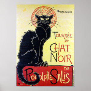 Poster Black Cat, Alexandre Steinlen