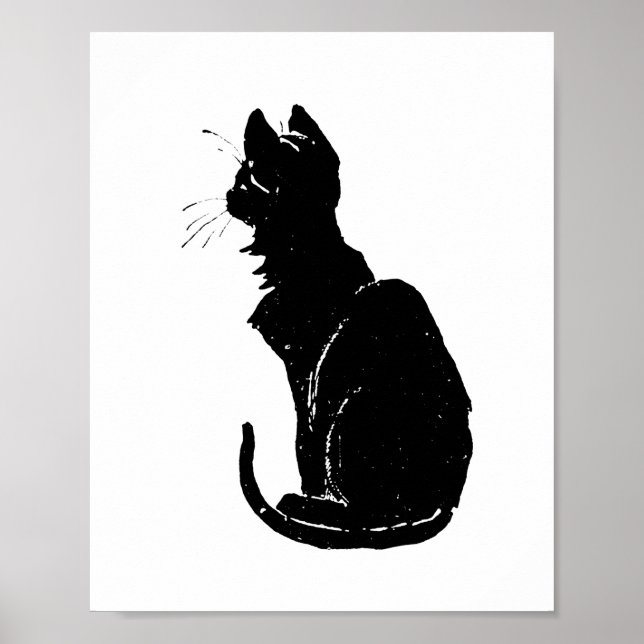 Poster Black Cat, Alexandre Steinlen (Frente)