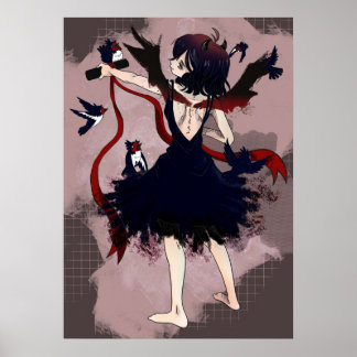 Poster Black Clover Nero
