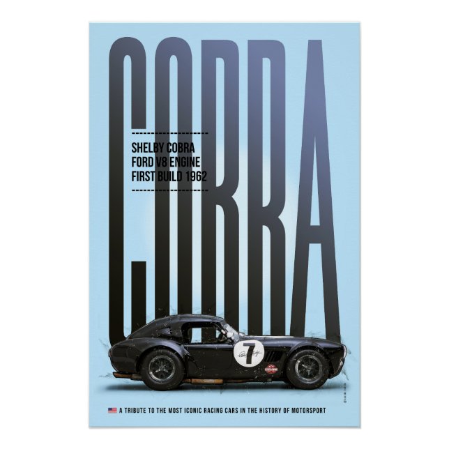 Pôster  Black Cobra Competition Tribute (Frente)