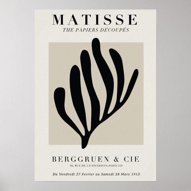 Poster Black Coral (Frente)