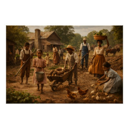 Pôster Black Farm Family Series 1