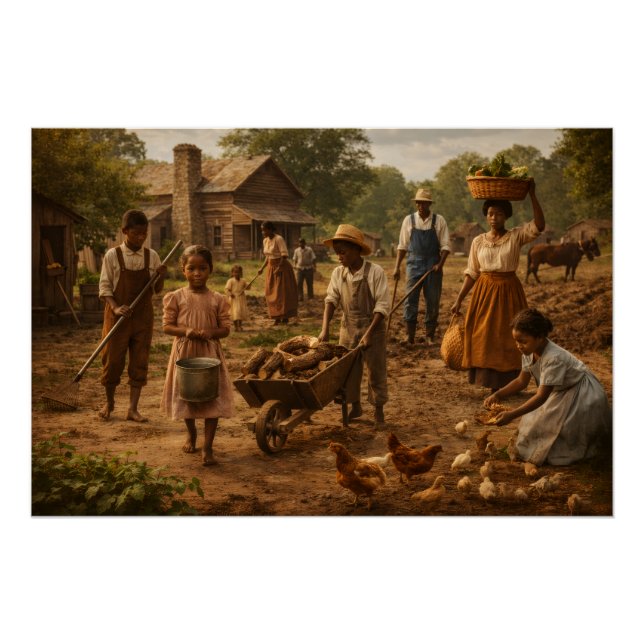 Pôster Black Farm Family Series 1 (Frente)