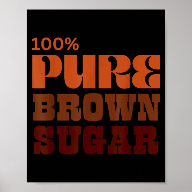 Poster Black Girl Magic Queen Melanin History Juneteenth  (Frente)