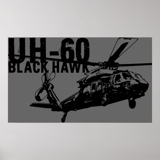 Poster Black Hawk (Frente)