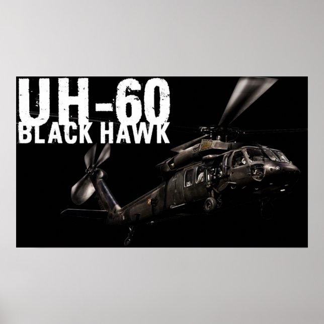 Poster Black Hawk (Frente)
