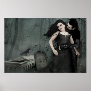 Poster Black Heart Romance