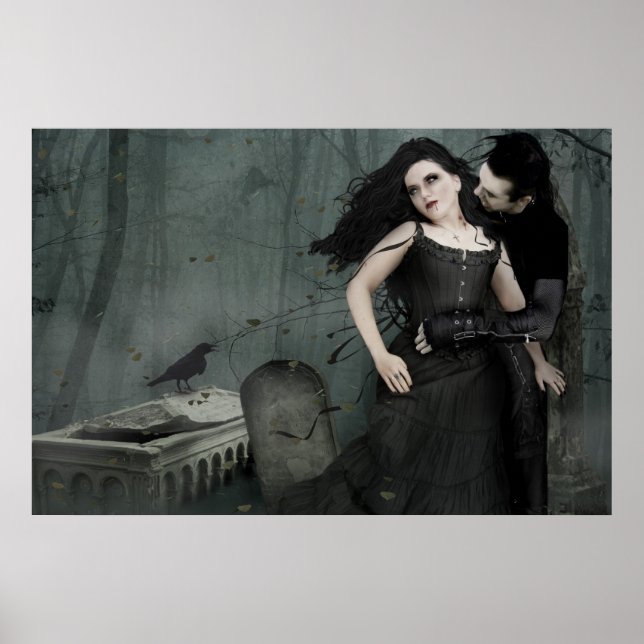 Poster Black Heart Romance (Frente)