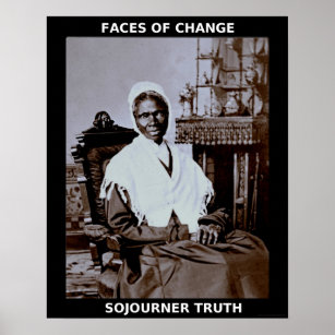 Poster Black History Month Heroes - Sojourner Truth