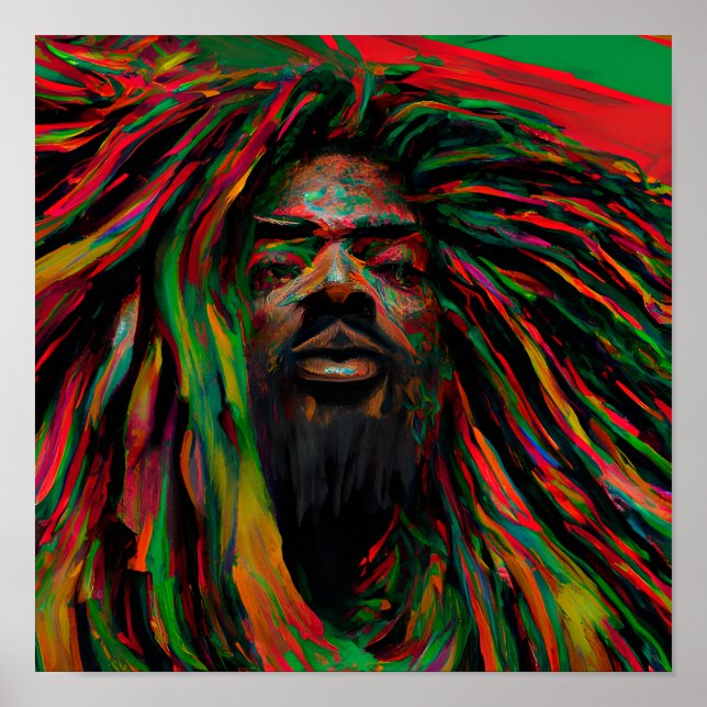 Poster Black King Melanin Man Bruh Men Son Prince (Frente)