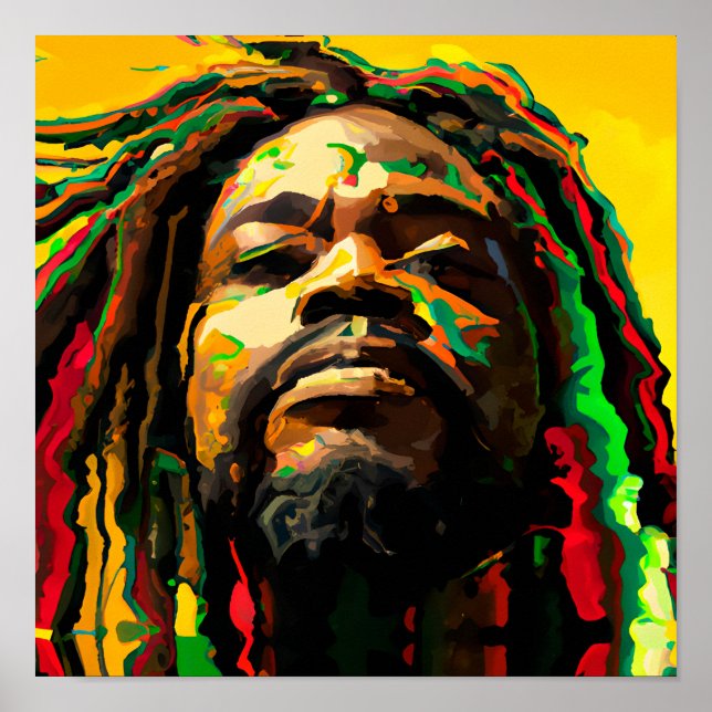 Poster Black King Melanin Man Bruh Men Son Prince (Frente)