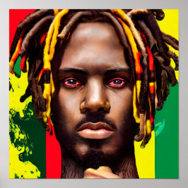 Poster Black King Melanin Man Bruh Men Son Prince