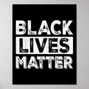Poster Black Lives Blm Human Rights Men Women