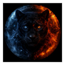 Black Panther – Fire & Ice | Mystical Animal Fanta